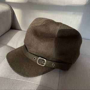 Free people suede lieutenant hat